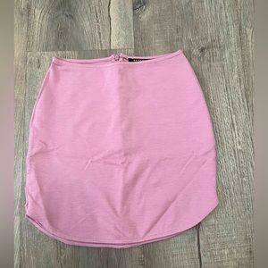 Pink Mini Skirt